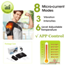 Electric Heated Shoulder Massager Brace With 3 Heat Levels  Vibration  Cervical  Shoulder Wrap 1
