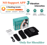 Electric Heated Shoulder Massager Brace With 3 Heat Levels  Vibration  Cervical  Shoulder Wrap 6