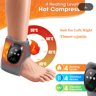Cordless Electric Ankle Massager With Infrared Heat  Vibration  Heated Ankle Brace For Joint  Muscl 4