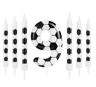 7PCS Soccer Theme Birthday Cake Candles  Football Party Decorations For Boys  Girls 3