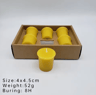 612 Pack Natural Beeswax Tealight Candles  Honey Scented Prayer  Decorative Candles 1