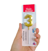 3D Gold Diamond Number Birthday Candles 09  Large Smokeless Cake Toppers For Birthdays  Anniversari 7