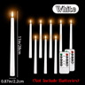 1272PCS Flameless LED Taper Candles With Remote  Flickering Wedding Candles For Parties  Home Decor 10