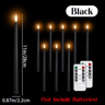 1272PCS Flameless LED Taper Candles With Remote  Flickering Wedding Candles For Parties  Home Decor 6
