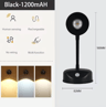 PZSUNLY USB Rechargeable Motion Sensor LED Wall Light  Wireless Dimmable Spotlight For Paintings  P 3