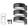 123PCS Rechargeable Magnetic LED Picture Light  Wireless Dimmable Wall Light With Remote  Timer 1
