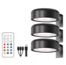 123PCS Rechargeable Magnetic LED Picture Light  Wireless Dimmable Wall Light With Remote  Timer 5