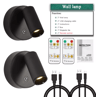 Mini Magnetic LED Spotlight  Wireless Rechargeable Dimmable Wall Light With 3 Lighting Modes 4