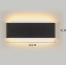 28W32W Smart LED Wall Lamp  Bluetooth APP Controlled Dimmable Modern Indoor Wall Sconce 10