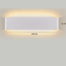 28W32W Smart LED Wall Lamp  Bluetooth APP Controlled Dimmable Modern Indoor Wall Sconce 12