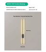 USB Rechargeable LED Wall Lamp  Wireless Dimmable 3Color Wall Light With Remote Control 1