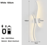 Wireless Rechargeable LED Wall Sconce  3CCT Touch Dimmable Wall Light With Remote Control 1