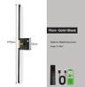 360 Rotatable Rechargeable LED Wall Sconce  3CCT Touch Dimmable Wall Light With Remote Control 4