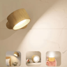 360 Rotating Magnetic LED Wall Lamp  USB Rechargeable Touch Control Reading Light 3