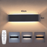 16W Modern LED Wall Lamp  24G Remote Control Dimmable Indoor Wall Light 110V260V 2