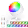 Rechargeable Magnetic LED Wall Light  360 Rotating Wireless Ambient Spotlight With Remote Control 2