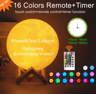 Personalized 3D Moon Lamp  Custom Photo  Text Touch Night Light For Family Couples  Kids 3