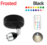 Nordic Rechargeable LED Wall Sconce  360 Rotating Wireless Wall Lamp For Bedroom  Hallway 1