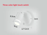 Saiyun Rechargeable LED Wall Spotlight  USB Cordless Bedside Reading  Indoor Accent Light 15
