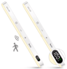 WILLED 60LED Rechargeable Under Cabinet Light  Motion Sensor Touch Light Bar With Battery Display 2