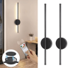 Rechargeable LED Wall Sconce  360 Rotating Wireless Picture Light With Remote  Dimming 3