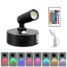 Magnetic Rechargeable LED Motion Sensor Wall Light  Dimmable Picture  Cabinet Spotlight With Remote 1