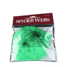 White Stretchy Artificial Spider Web  Scary Halloween Cobweb For Haunted House Party Decor 2