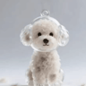 Pet Hair Memorial Keychain  Transparent Cat  Dog Fur Keepsake Storage Pendant For Pet Lovers 7