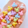 30Piece Mini Resin Cabochon Set  Cute Star Heart Square  Flower FlatBack DIY Craft Charms 5