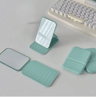 PU Leather Foldable Makeup Mirror  Portable Handheld Pocket Cosmetic Mirror For Travel  Everyday Us 2