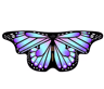 Colorful Butterfly Wings Cape For Kids  Girls Fairy Pixie Shawl Cloak Costume For DressUp  Parties 3