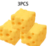 5cm Cheese Squishy Fidget Toy  Soft SlowRebound Shapeable Squeeze Ball  Funny Adult Gift 3