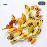 12Piece 3D Butterfly Wall Stickers  DoubleLayer Decorative Butterflies With Magnet For Home  Weddin 3
