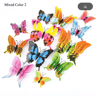 12Piece 3D Butterfly Wall Stickers  DoubleLayer Decorative Butterflies With Magnet For Home  Weddin 10