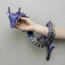 88CM 3D Printed Crystal Dragon Fidget Toy  Articulated Gem Dragon 1