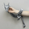 88CM 3D Printed Crystal Dragon Fidget Toy  Articulated Gem Dragon 4