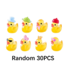 3060100PCS Glow In The Dark Mini Ducks  Luminous Fairy Garden Figurines 6