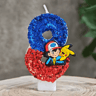 Pokemon Pikachu Birthday Candle  Anime Cake Topper For Kids Parties 2