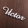 Personalized Wooden Wedding Place Cards  Custom Guest Name Table Decor 4
