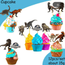 Jurassic Dinosaur Party Tableware Set With Plates Cups And Napkins 17