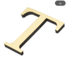 10cm 3D Acrylic Mirror Letter Wall Stickers For Personalized Decor 19