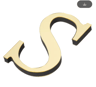 10cm 3D Acrylic Mirror Letter Wall Stickers For Personalized Decor 21