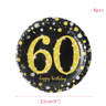 30th 40th 50th 60th Birthday Banner With Number Balloons 29