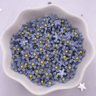 100Piece 8mm Colorful Mini Resin Flower Gems For Crafts And Nail Art 9