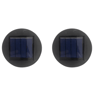 14PCS 8cm Solar Lantern Replacement Top With LED Light 4