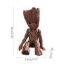 GrootInspired Character Planter And Pen Holder 19