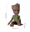 GrootInspired Character Planter And Pen Holder 7