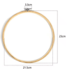 1030cm Bamboo Embroidery Hoop Ring  8 Sizes 6