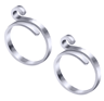 2PCS Adjustable Crochet  Knitting Yarn Guide Rings 1