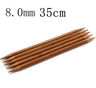 5PCS Bamboo DoublePointed Knitting Needles 3